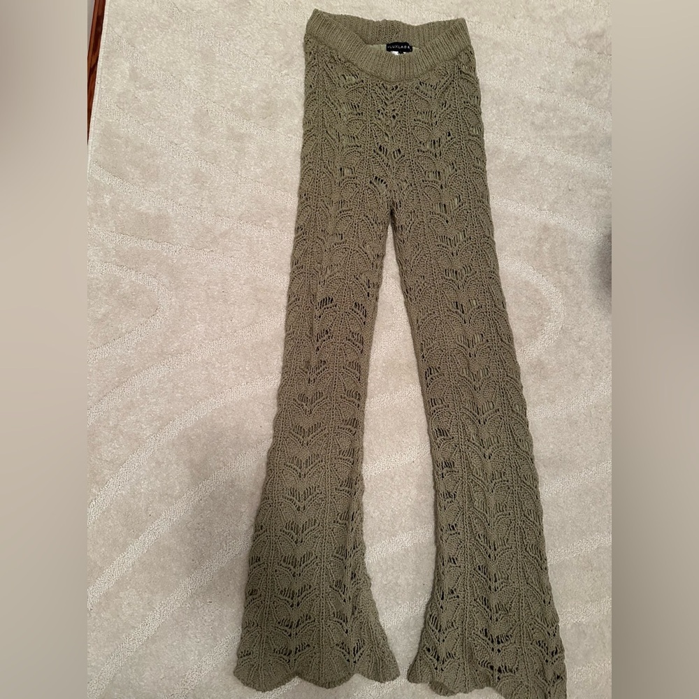 Jluxlabel moss island crochet pants size xs - Picture 4 of 5